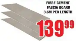 Boxer Build Fibre cement fascia board offer
