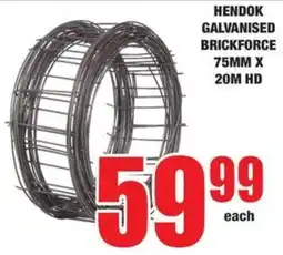 Boxer Build Hendok galvanised brickforce offer