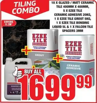 Boxer Build Tiling Combo offer