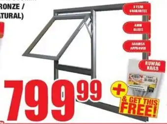Boxer Build Aluminium window pt129 offer