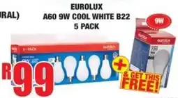 Boxer Build Eurolux A60 9w cool white B22 offer