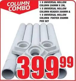 Boxer Build Column Combo offer