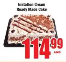Boxer Imitation Cream Ready Made Cake offer