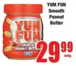 Boxer YUM FUN Smooth Peanut Butter offer