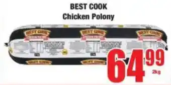 Boxer BEST COOK Chicken Polony offer
