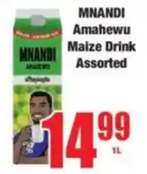 Boxer MNANDI Amahewu Maize Drink Assorted offer