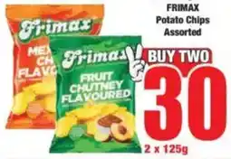 Boxer FRIMAX Potato Chips Assorted offer