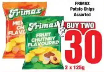 Boxer FRIMAX Potato Chips Assorted offer