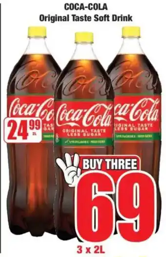 Boxer COCA-COLA Original Taste Soft Drink offer