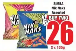 Boxer SIMBA Nik Naks Assorted offer