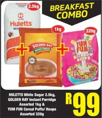 Boxer Breakfast Combo offer