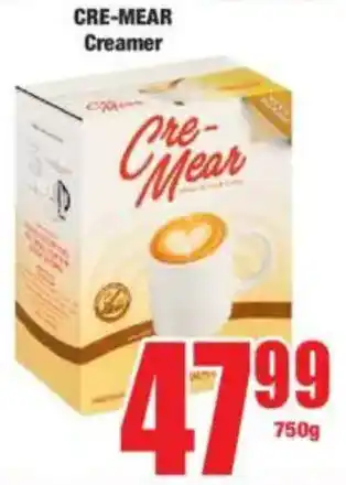 Boxer CRE-MEAR Creamer offer