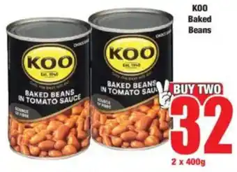 Boxer KOO Baked Beans offer