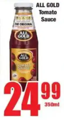 Boxer ALL GOLD Tomato Sauce offer