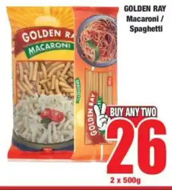 Boxer GOLDEN RAY Macaroni/ Spaghetti offer