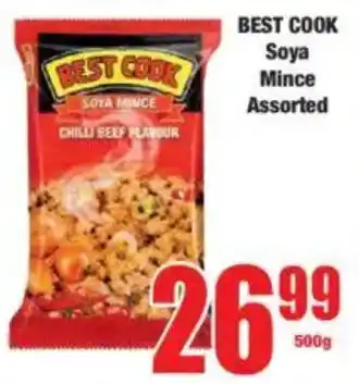 Boxer BEST COOK Soya Mince Assorted offer
