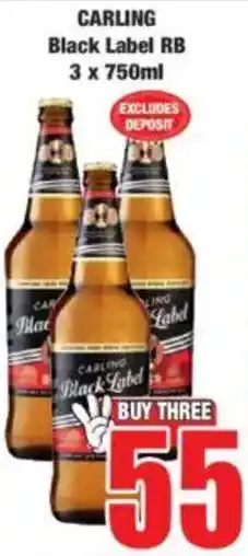 Boxer CARLING Black Label RB offer