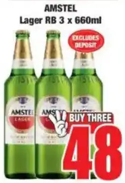 Boxer AMSTEL Lager RB offer