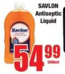 Boxer SAVLON Antiseptic Liquid offer