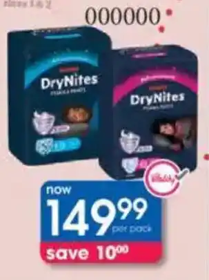 Clicks Huggies DryNites offer