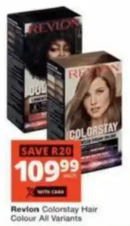 Checkers Revlon Colorstay Hair Colour All Variants offer