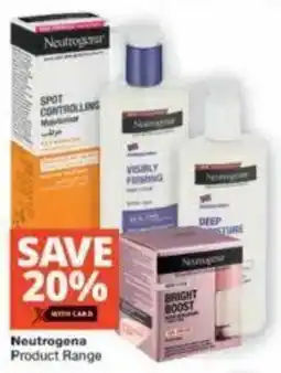 Checkers Neutrogena Product Range offer