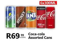 Take 'n Pay Coca-cola Assorted Cans offer