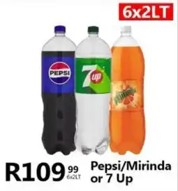 Take 'n Pay Pepsi/ Mirinda or 7 Up offer