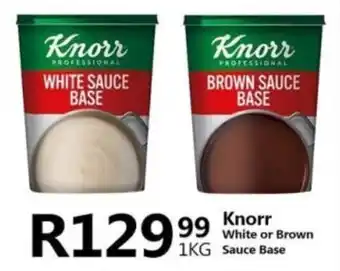 Take 'n Pay Knorr White or Brown Sauce Base offer