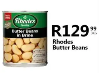 Take 'n Pay Rhodes Butter Beans offer