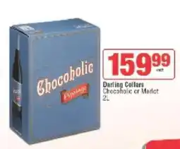 Spar Tops Darling Cellars Chocoholic or Merlot offer