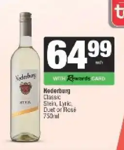 Spar Tops Nederburg offer