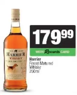 Spar Tops Harrier Whisky offer
