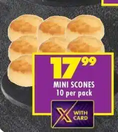 Shoprite MINI SCONES offer