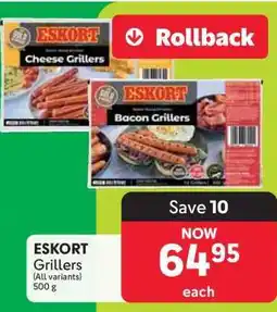 Makro ESKORT Grillers (All variants) offer