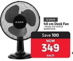 Makro Eiger 40 cm Desk Fan offer