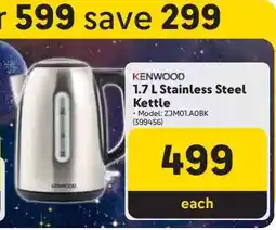 Makro KENWOOD 1.7 L Stainless Steel Kettle offer