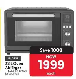 Makro EIGER 32 L Oven Air Fryer offer