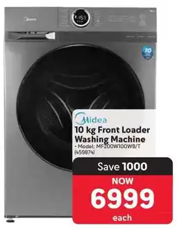 Makro Midea 10 kg Front Loader Washing Machine offer