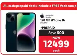 Makro 128 GB iPhone 14 offer