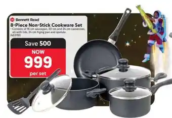 Makro Bennett Read 8 Piece Non Stick Cookware Set offer