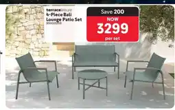 Makro 4-Piece Bali Lounge Patio Set offer
