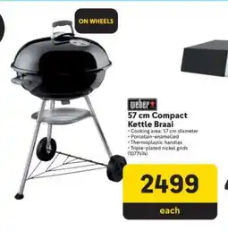 Makro 57 cm Compact Kettle Braai offer
