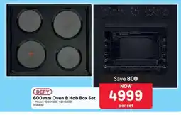 Makro DEFY 600 mm Oven & Hob Box Set offer