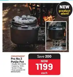 Makro Pro No.3 Potjie Pot offer