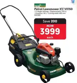 Makro Petrol Lawnmower XT/ VX150 offer