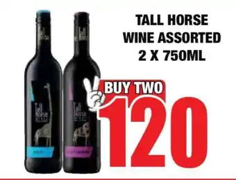 Boxer TALL HORSE WINE ASSORTED 2 X 750ML offer
