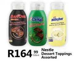 Take 'n Pay Nestle Dessert Toppings Assorted offer