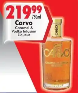 Prestons Carvo Caramel & Vodka Infusion Liqueur offer