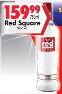 Prestons Red Square Vodka offer